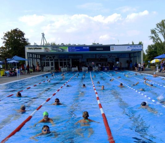 Das Sonnenbad in Karlsruhe.