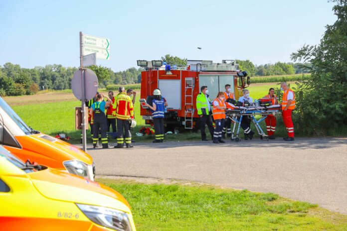 Großeinsatz am Baggersee