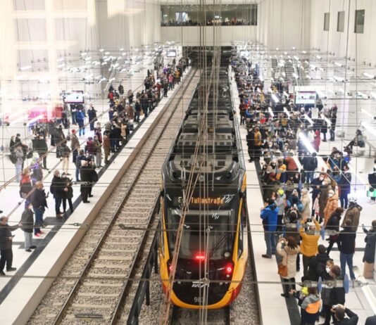 Neue U-Bahn in Karlsruhe