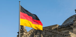 Deutsche Flagge, Berlin, Reichstag