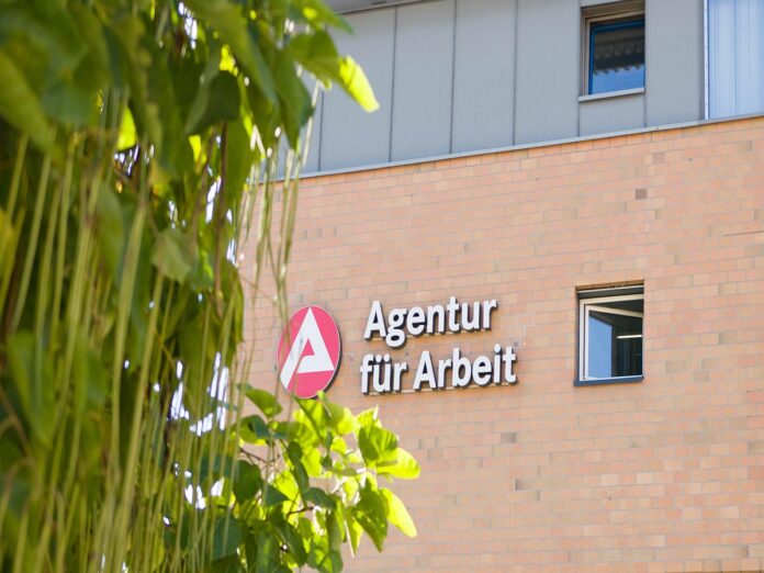 Agentur für Arbeit Schriftzug