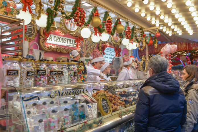 Süssigkeiten an Weihnachten