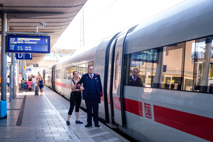 Mitarbeiter der Deutschen Bahn.