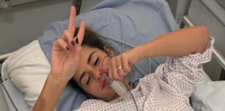 Sarah Engels im Krankenhaus. Die Ex von Pietro Lombardi liegt im Krankenbett und winkt ihren Fans zu. Sie ist krank und hat sich einer Operation unterzogen.